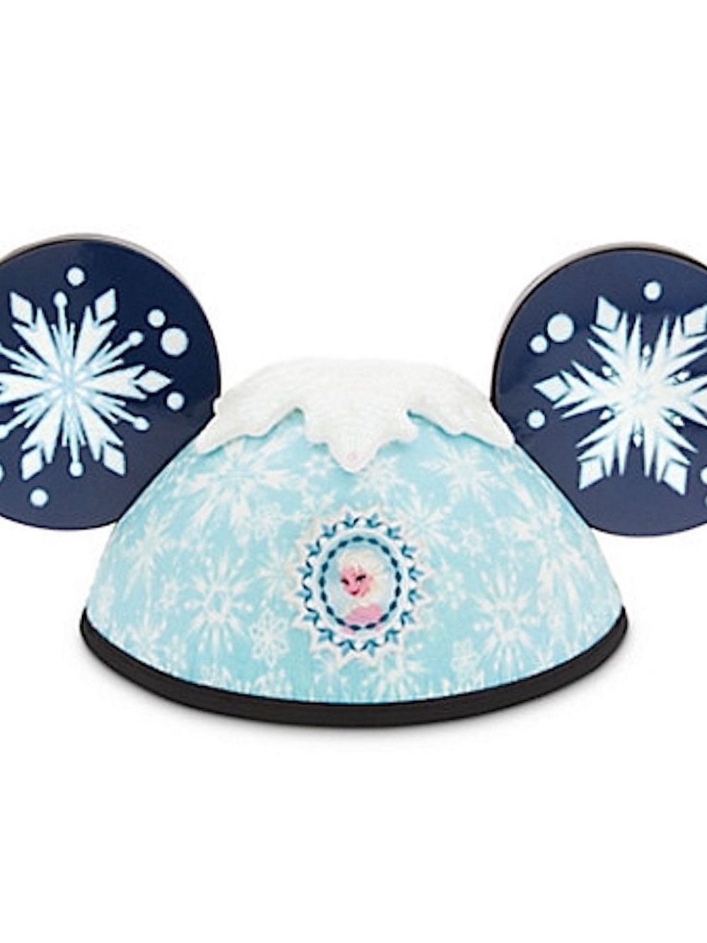 Disney Parks Frozen Elsa Anna 2 side Mickey ears hat
